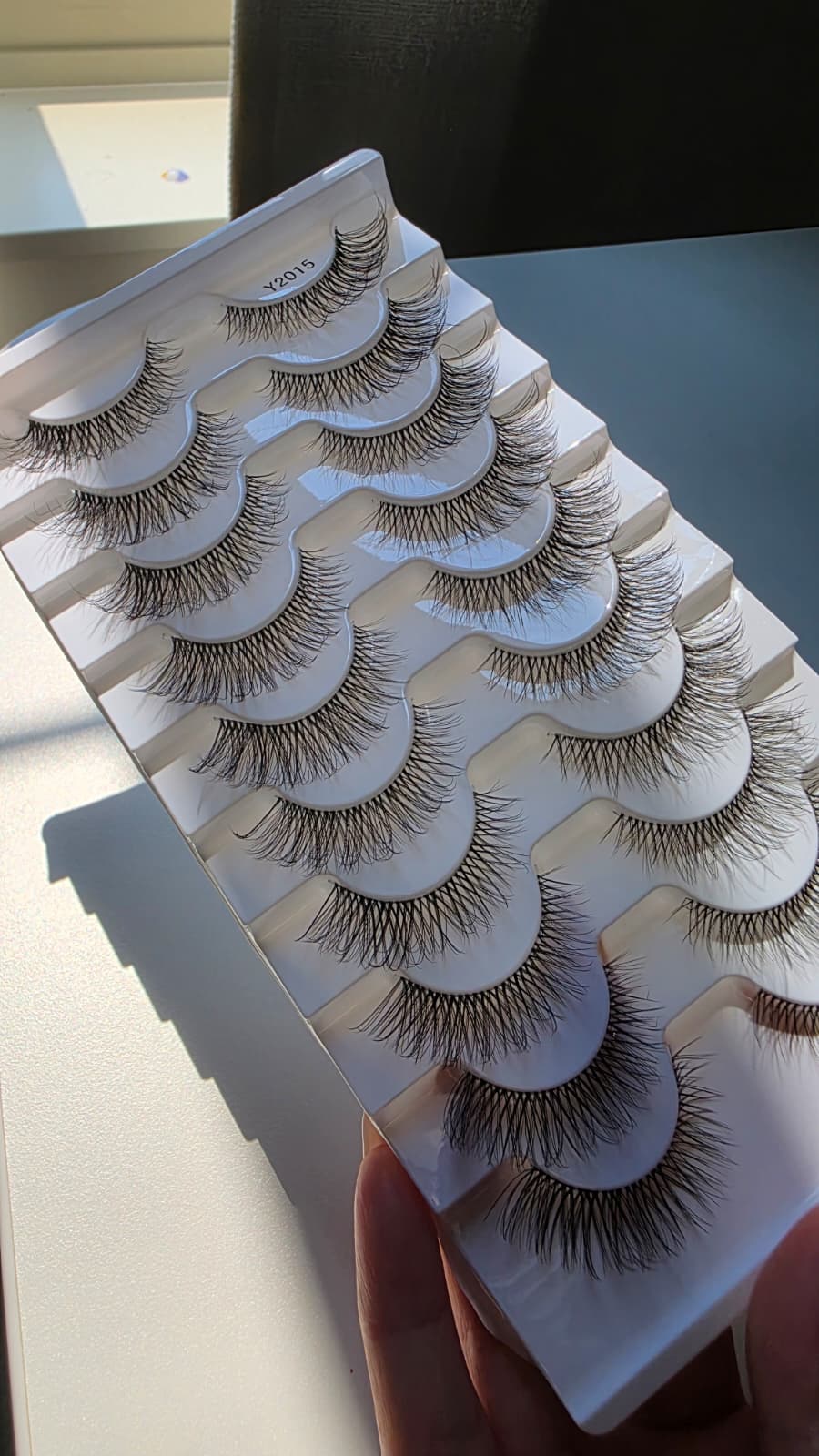 Real Y2015 lash tray — alternate angle